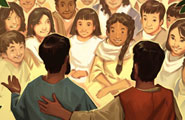 Nephi and Jacob teach their children.