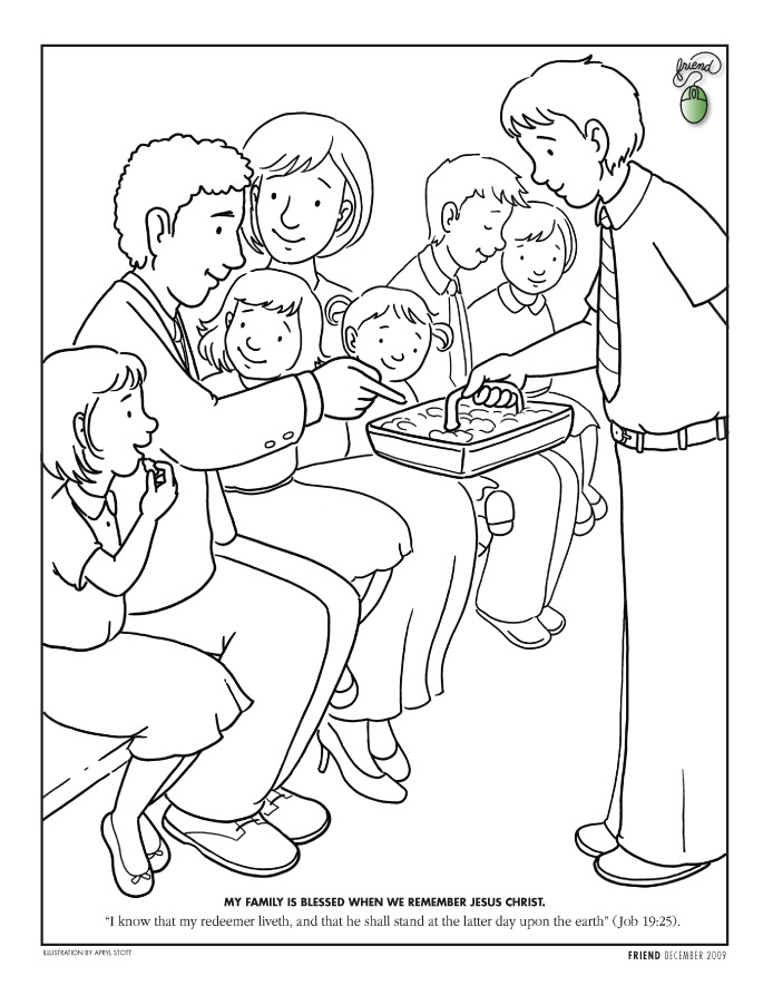 sacrament coloring pages for kids - photo #8