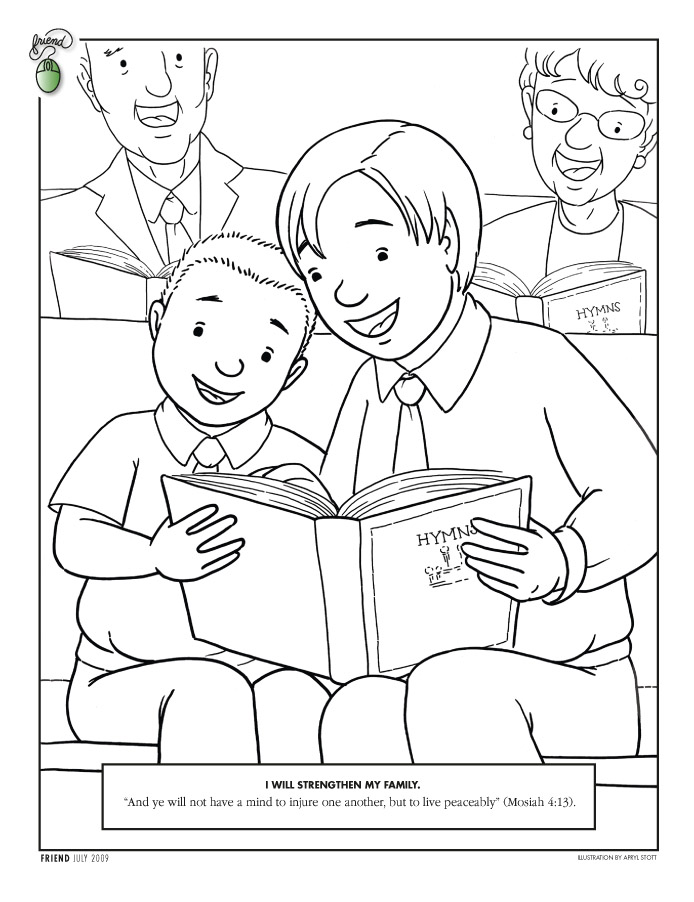 obey parents coloring pages - photo #24