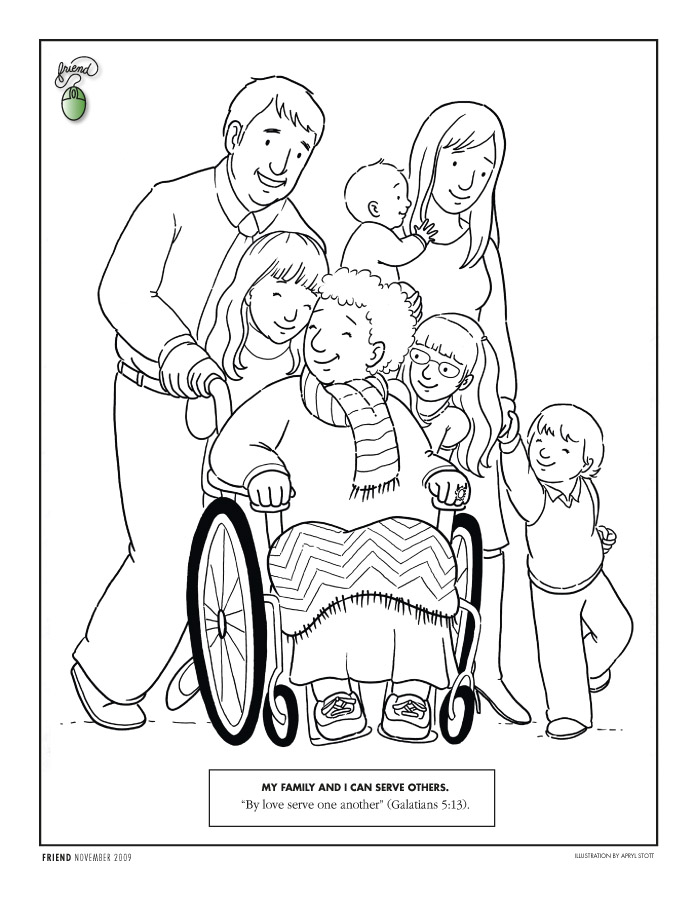 i can help at church coloring pages - photo #15