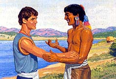 Lamanites stopped hating Nephites