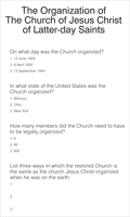 Church organization