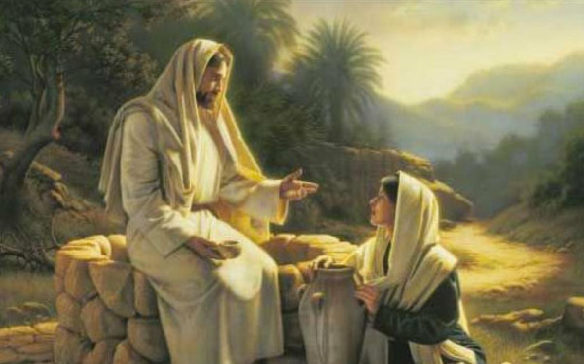 Hristos și femeia de la fântână