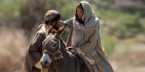 Mary and Joseph Travel to Bethlehem