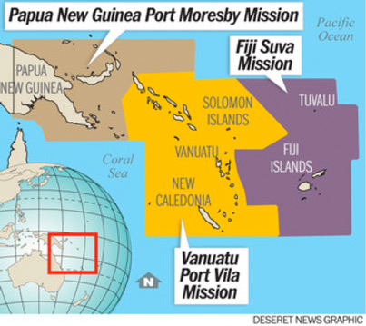 Map of the Vanautu Port Villa mission