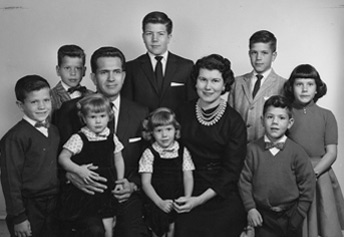 President Packer with family