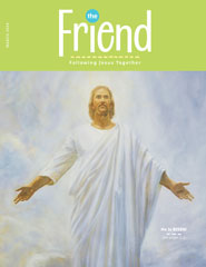 Cover of the March Friend magazine
