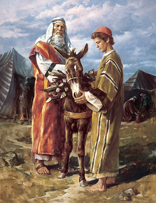 Abraham Taking Isaac to Be Sacrificed