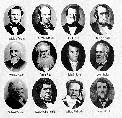 The Quorum of the Twelve Apostles 1844