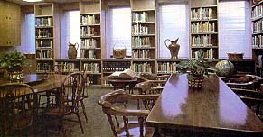 The museum’s library