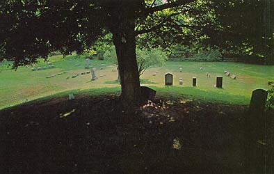 cemetery across from the Kirtland Temple