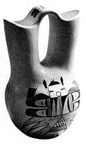 Hopi wedding vase