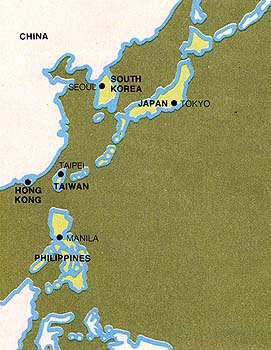 Map of the Far East