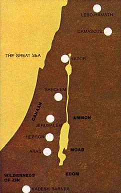 Route moses took out of egypt