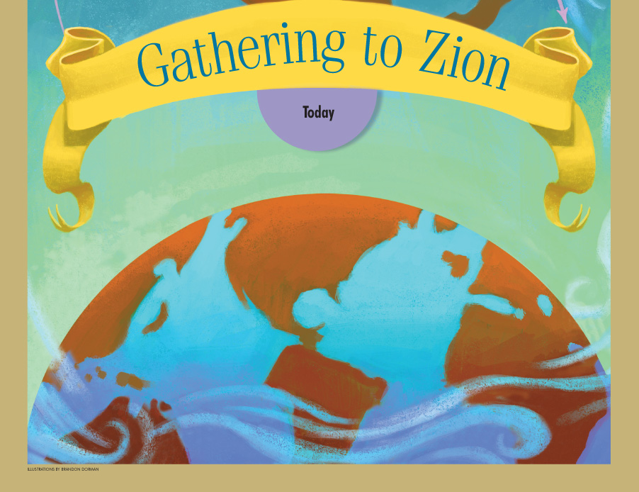 gathering to Zion map