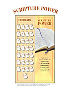Scripture Power bookmark