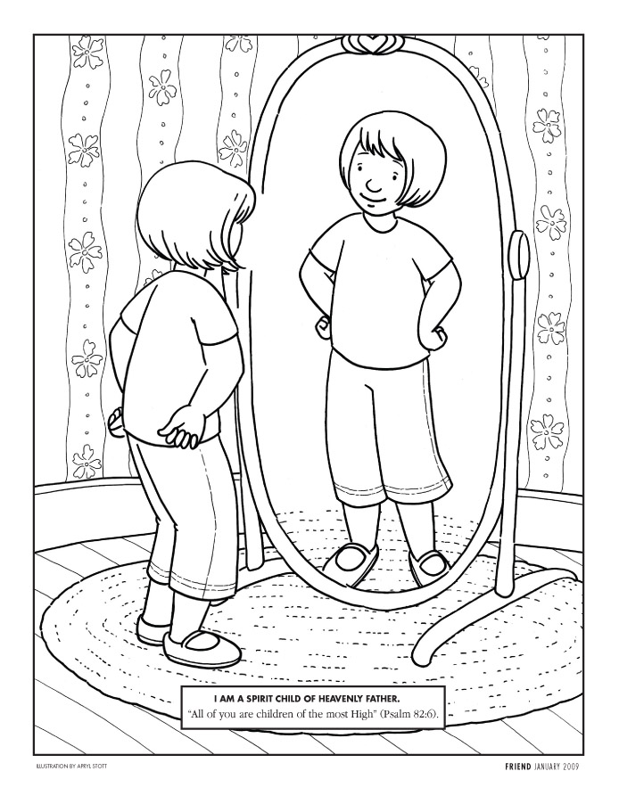 i am special coloring pages - photo #42