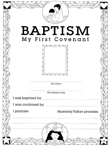 My baptism