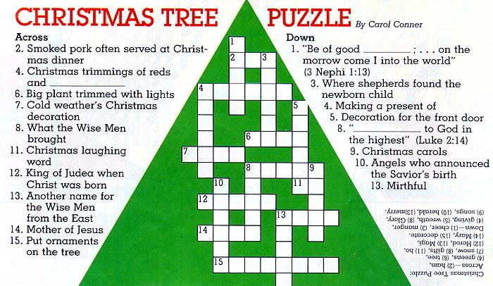 Christmas Tree Puzzle - friend