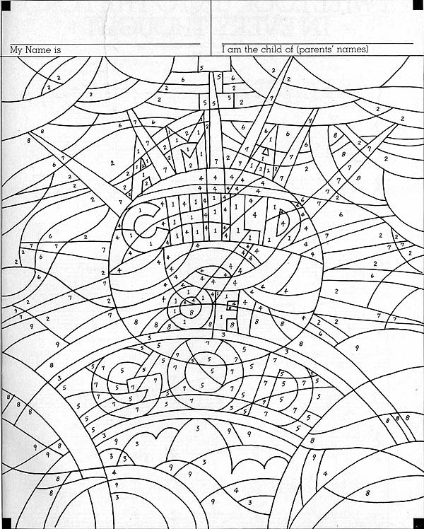 im a child of god coloring pages - photo #20