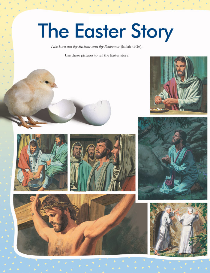 Easter Story, left page