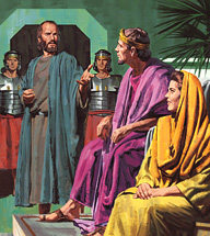 Paul sent to Roman leaders