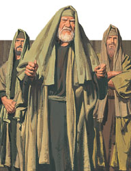 Pharisees angry