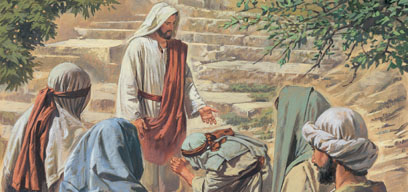 Un leproso volvió a agradecer a Jesús