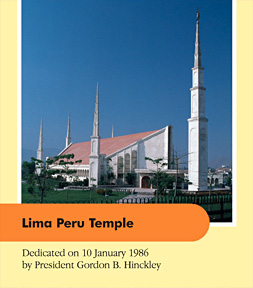 Lima Peru Temple