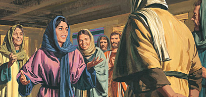 The Apostles didn’t believe her