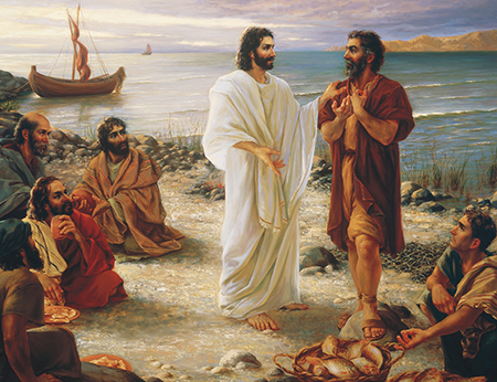 Christ with Apostles