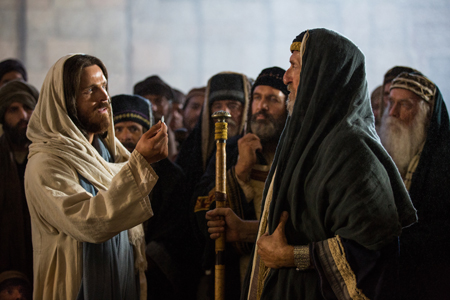 Pharisees with Jesus