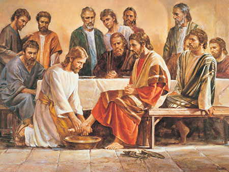 耶穌為使徒洗腳