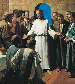 耶穌顯示身上的釘痕