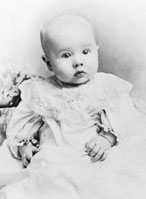 Ezra Taft Benson a los tres meses de edad