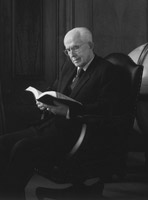 Ezra Taft Benson with the Book of Mormon