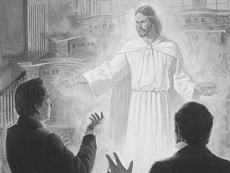 Lord appears in Kirtland Temple