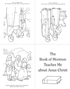coloring page, Book of Mormon book