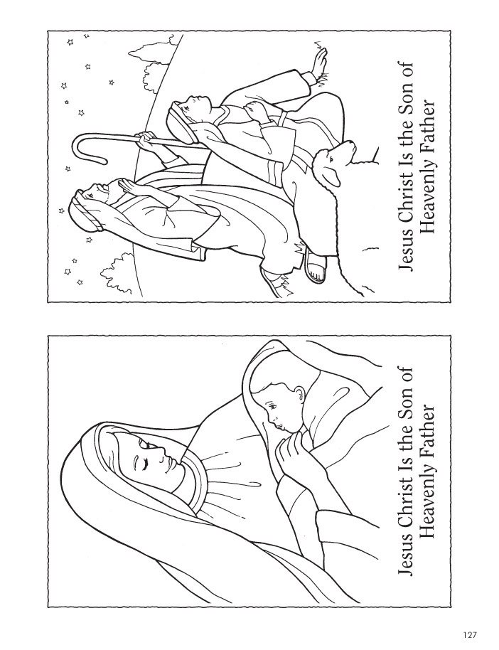 Who Is The Son Of God Coloring Sheets 3