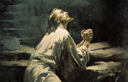 Jesus Christ in Gethsemane