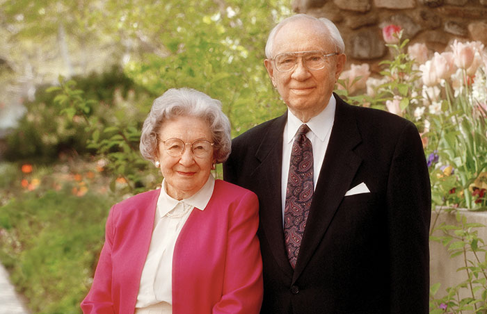 Gordon B. Hinckley and Marjorie Hinckley