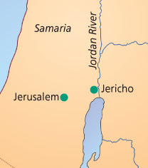 map of Holy Land