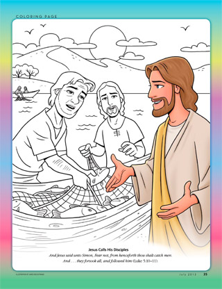 Jesus with Simon and Andrew