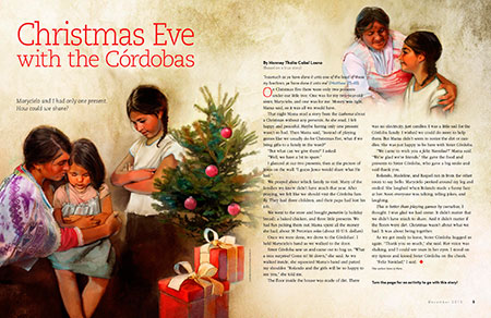 Christmas Eve with the Córdobas