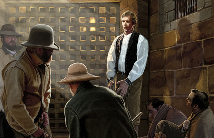Joseph Smith in jail