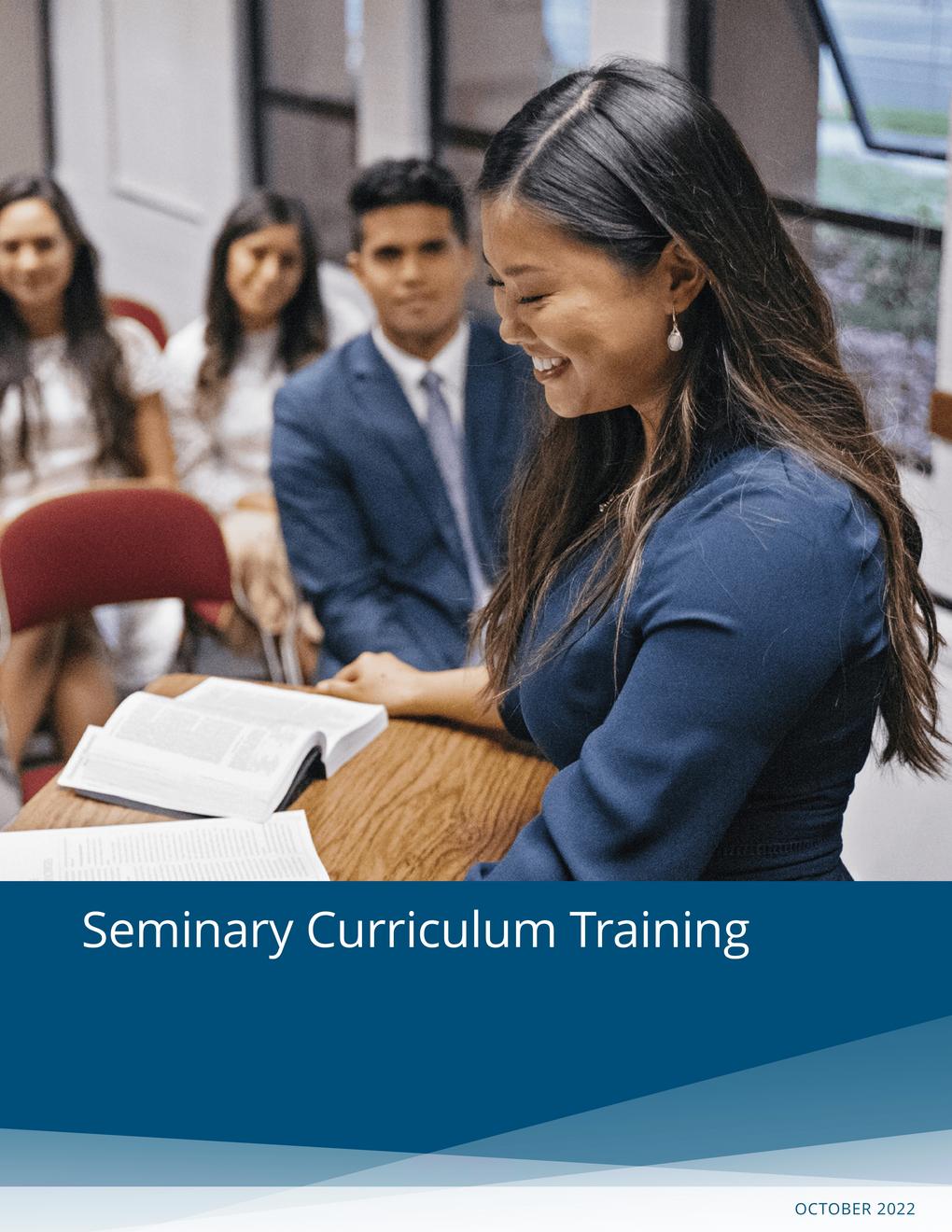 Instruire privind programa de învățământ pentru seminar (2023)